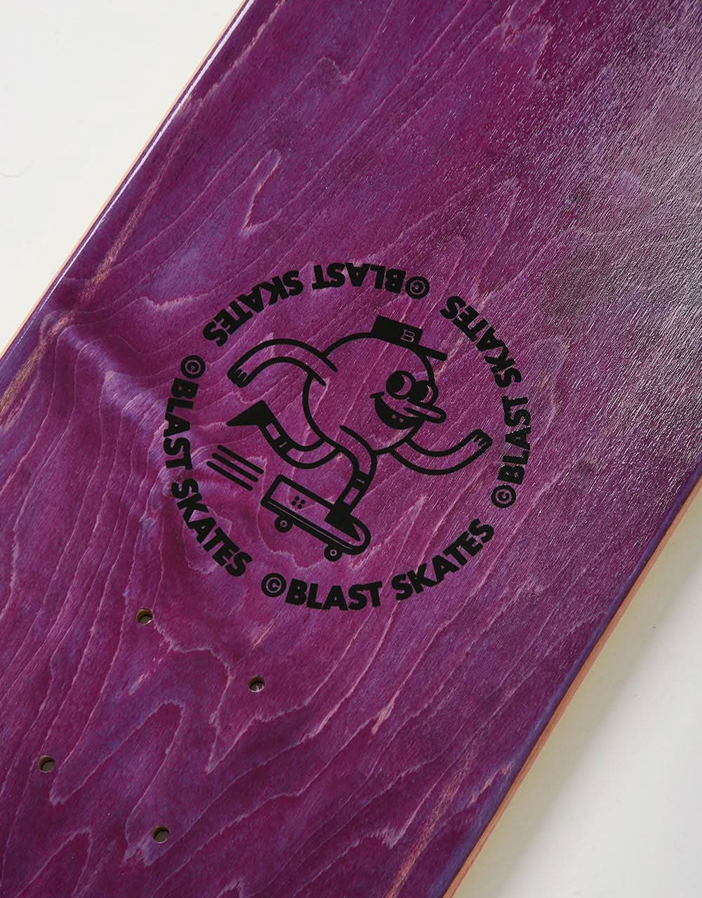 Blast Skates Energy Dome Mascot Logo Skateboard Deck - Image 6