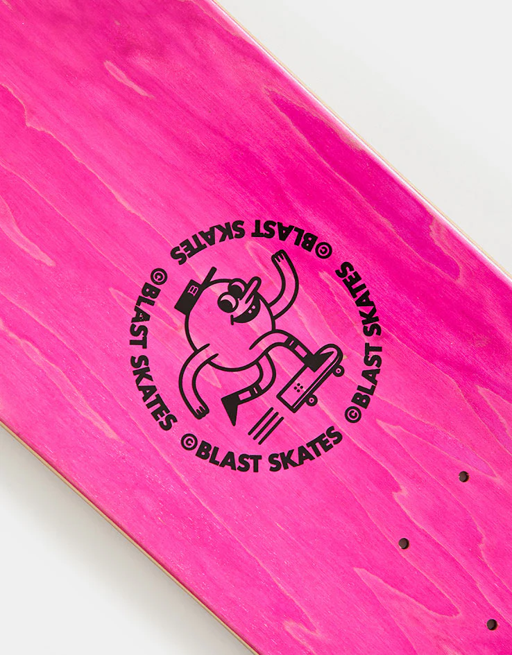 Blast Skates Metal Smasher 'SQUARE TAIL' Skateboard Deck - Image 4