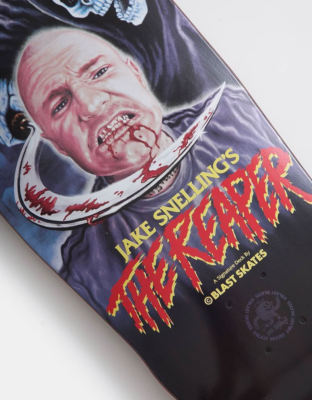 Blast Skates Snelling 'The Reaper' Skateboard Deck - 10" - Image 3