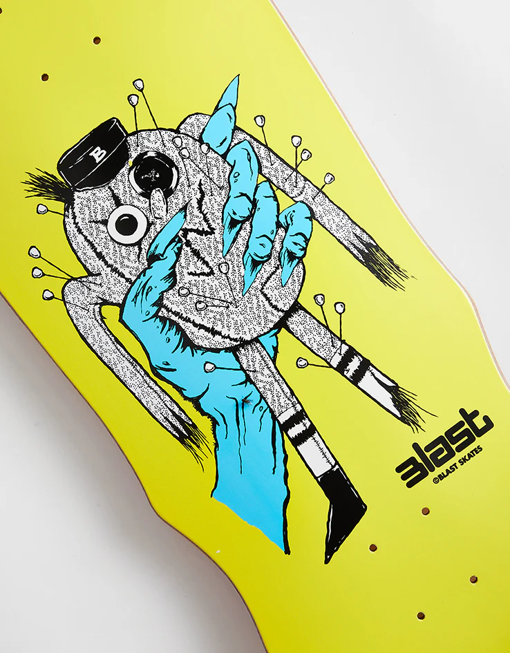 Blast Skates Voodoo Mascot Skateboard Deck - 10.25" - Image 2