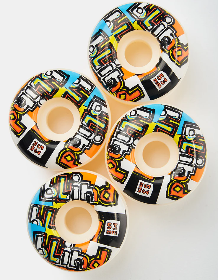 Blind OG Ripped 101a Skateboard Wheels - 53mm - Image 2