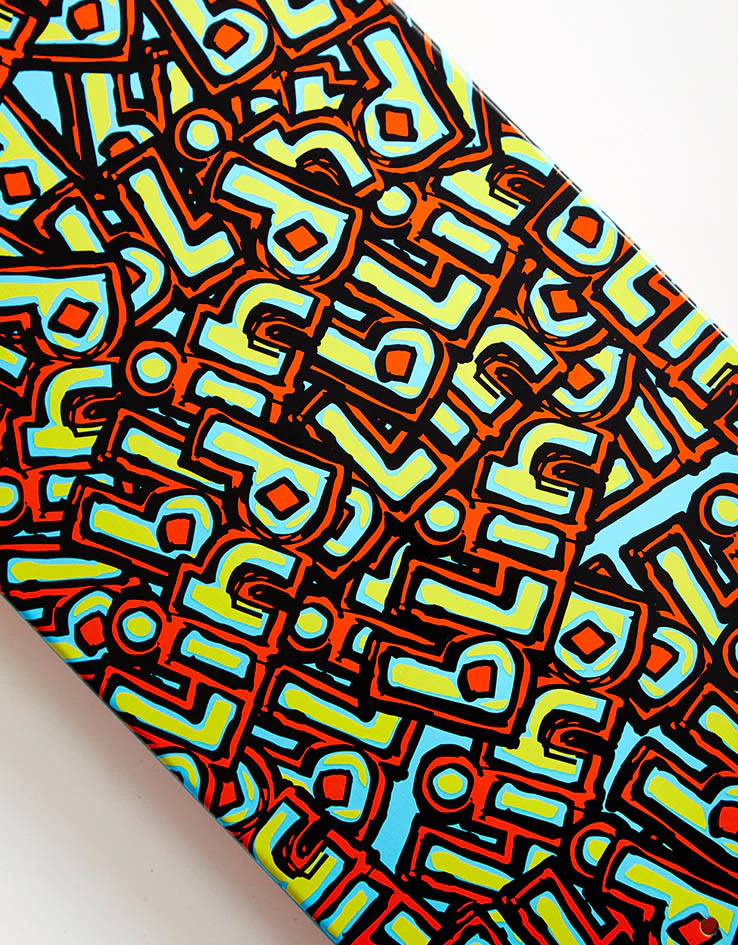 Blind OG Wallpaper RHM Skateboard Deck - 8" - Image 2