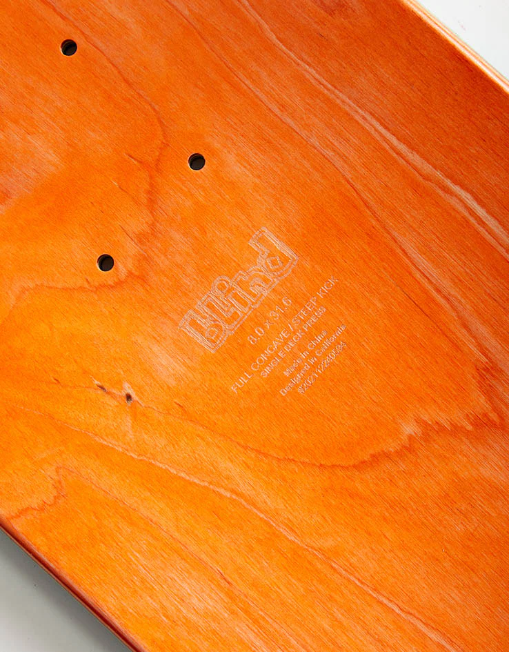 Blind OG Wallpaper RHM Skateboard Deck - 8" - Image 4