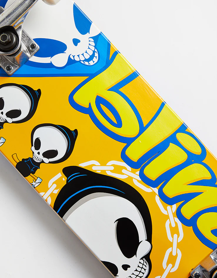 Blind Tantrum Orange Complete Skateboard - 8" - Image 2