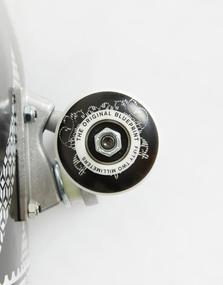 Blueprint Home Heart Black/White Complete Skateboard - 8" - Image 5