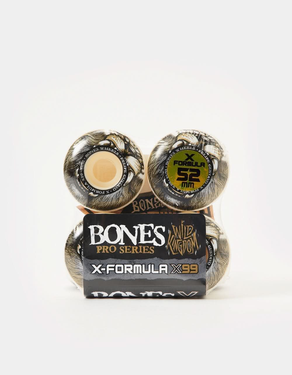 Bones Gustavo Mane Event X-Formula V1 Standard 99a Skateboard Wheels - Image 3