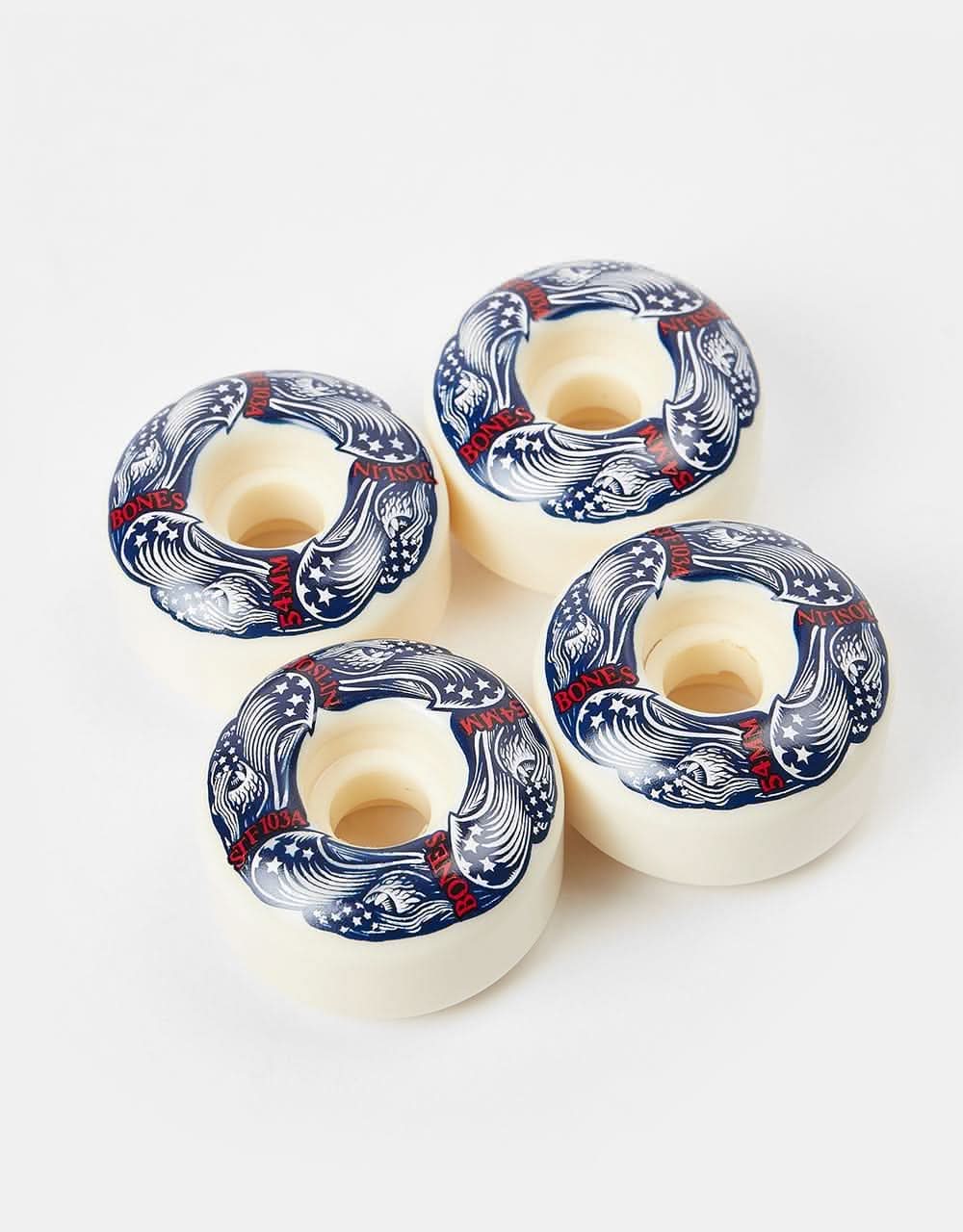 Bones Joslin Freedom Fourever STF V1 Standard 103a Skateboard Wheels - Image 2