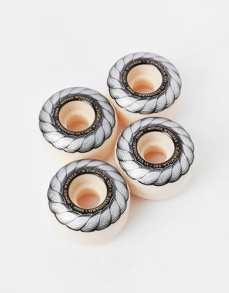 Bones Rope X-Formula V1 Standard 97a Skateboard Wheels - Image 2