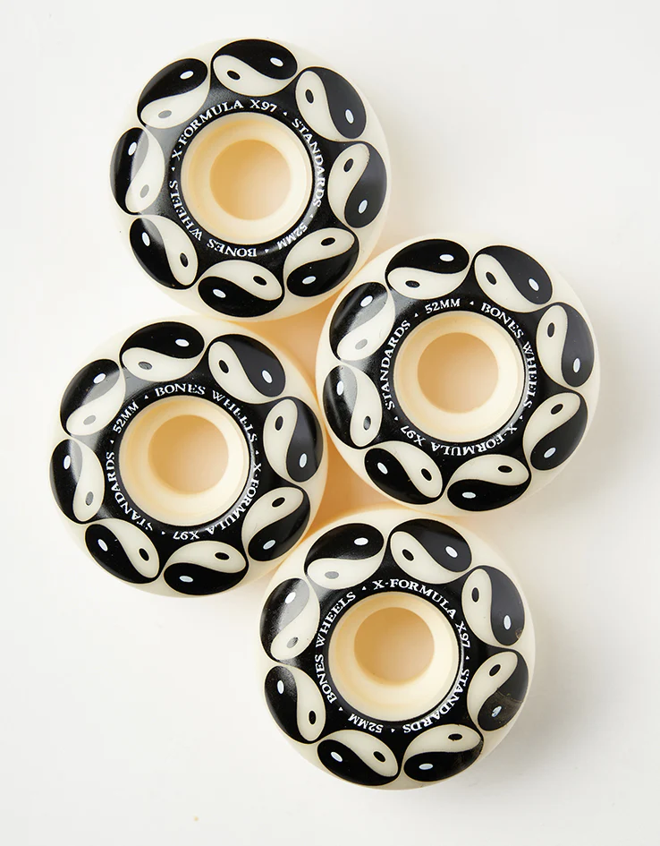 Bones Yin Yang X-Formula V1 Standard 97a Skateboard Wheels - Image 2