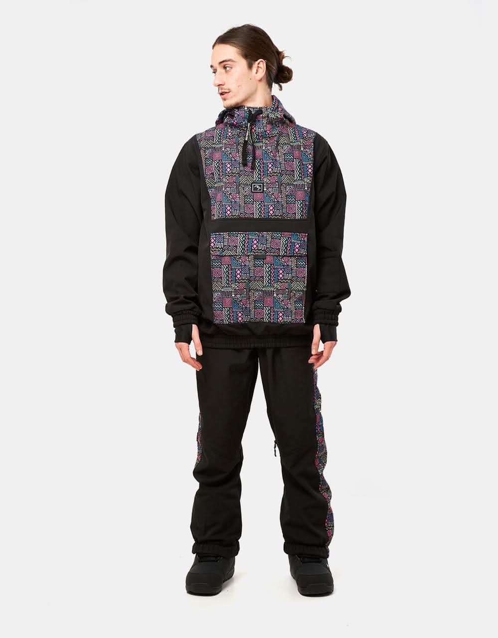 Brethren Baseline Track Snowboard Pant - Tetris - Image 2