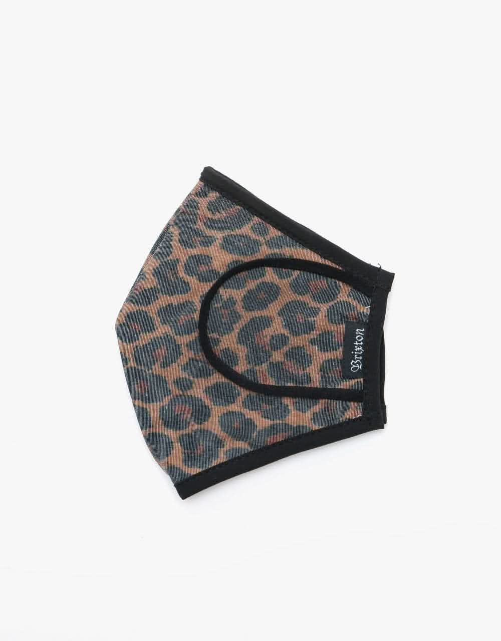 Brixton Antimicrobial Face Mask - Leopard - Image 7