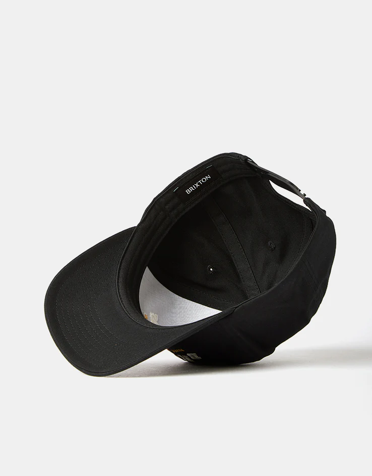 Brixton Beekman Snapback Cap - Black - Image 5