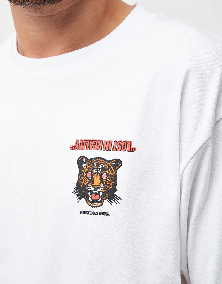 Brixton Getaway T-Shirt - White - Image 4