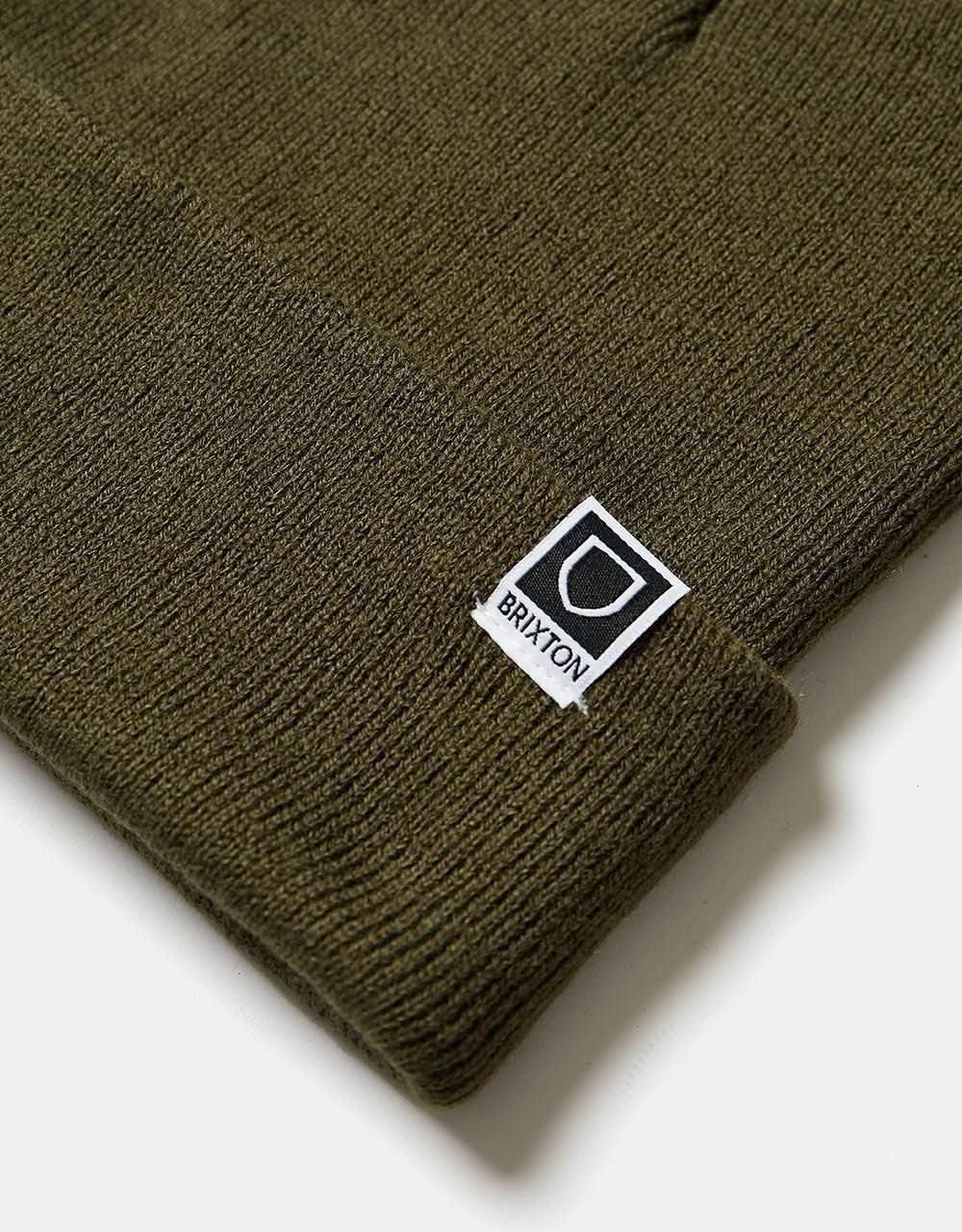 Brixton Harbor Beta Watch Beanie - Military Olive - Image 2