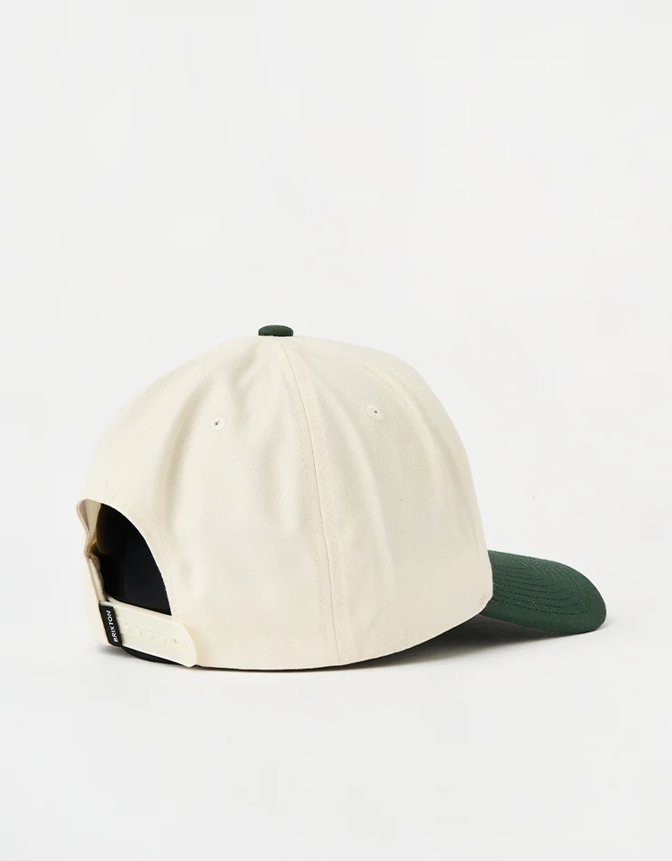 Brixton Leisure Activity Snapback Cap - Pine Needle/White Cap - Image 4