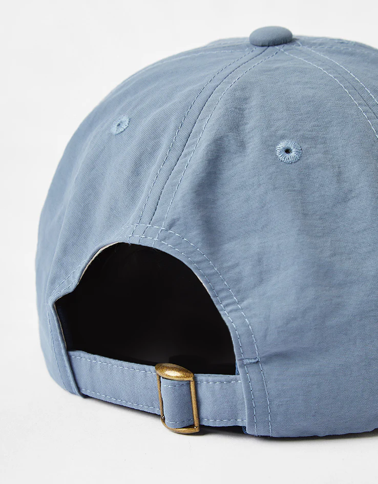 Brixton Strapback Cap - China Blue Nylon - Image 3