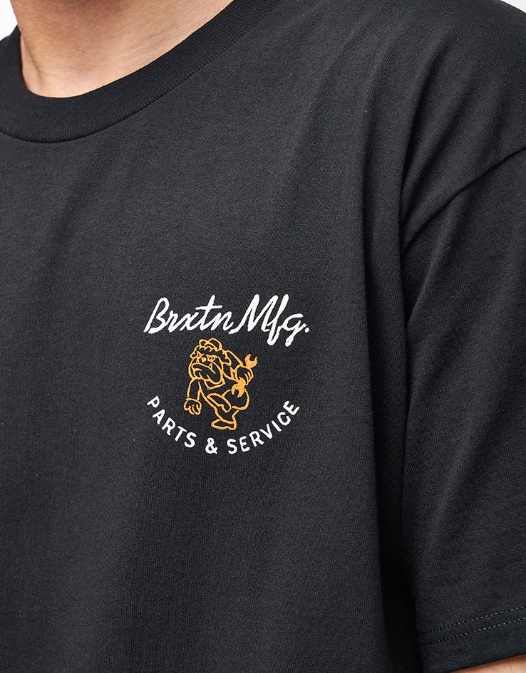 Brixton Tolman T-Shirt - Black - Image 4