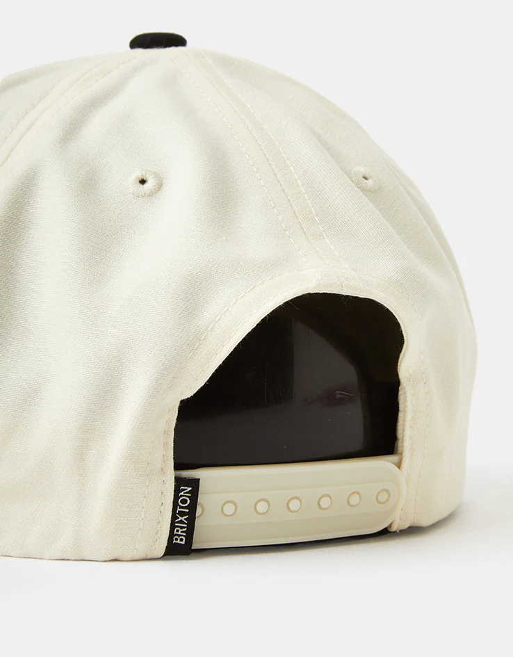 Brixton Trophy Horse Netplus Snapback - Black/Off White - Image 3