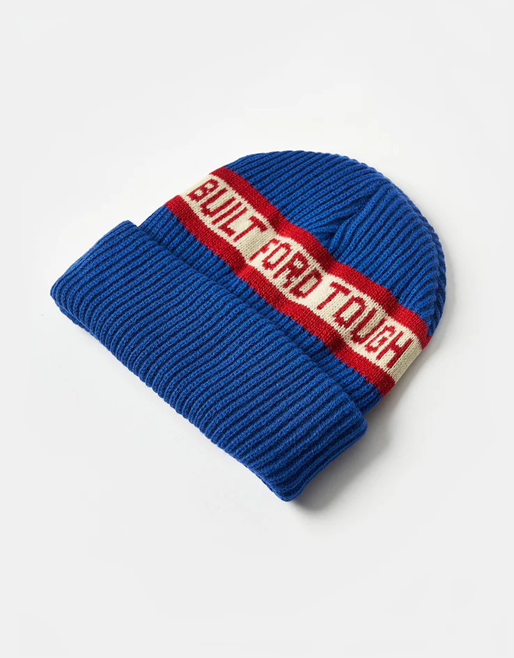 Brixton x Ford Built Tough Beanie - Ford Blue - Image 4