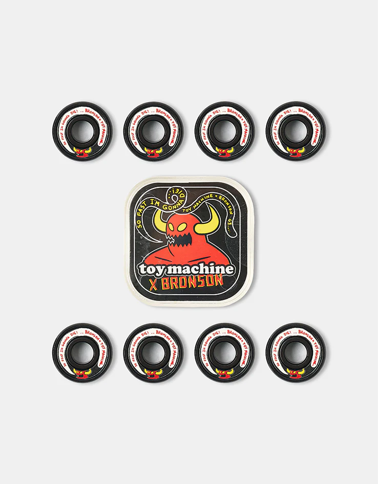 Bronson Speed Co. x Toy Machine G3 Skateboard Bearings