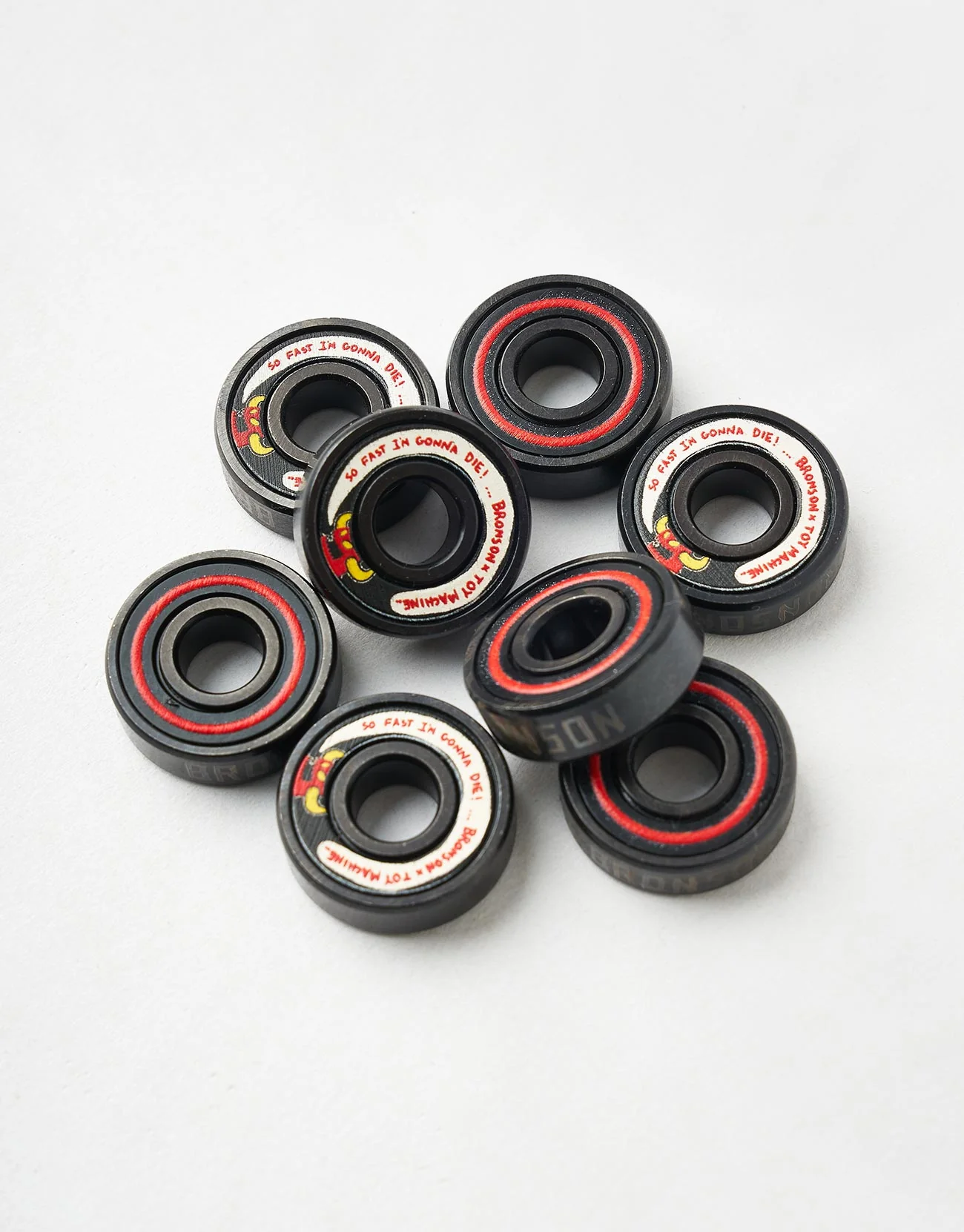 Bronson Speed Co. x Toy Machine G3 Skateboard Bearings - Image 2