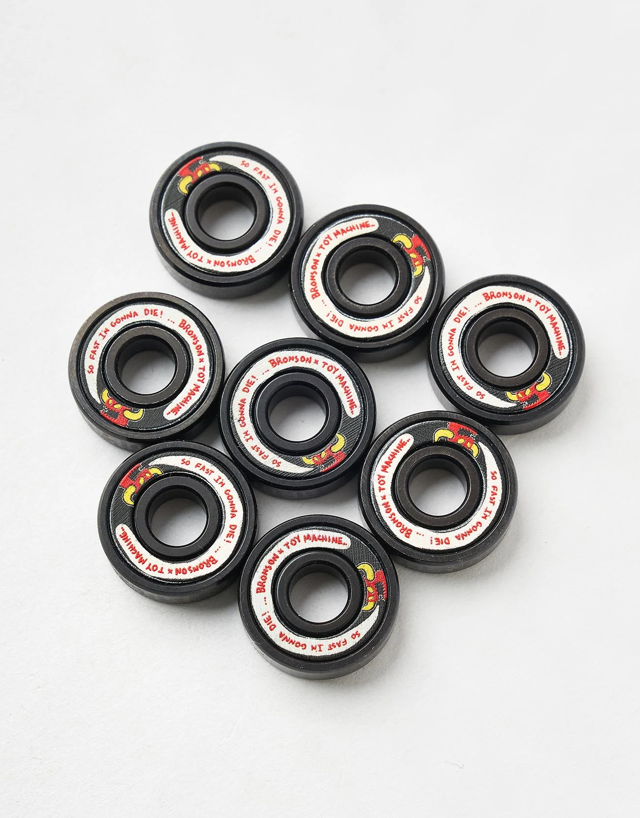 Bronson Speed Co. x Toy Machine G3 Skateboard Bearings - Image 4