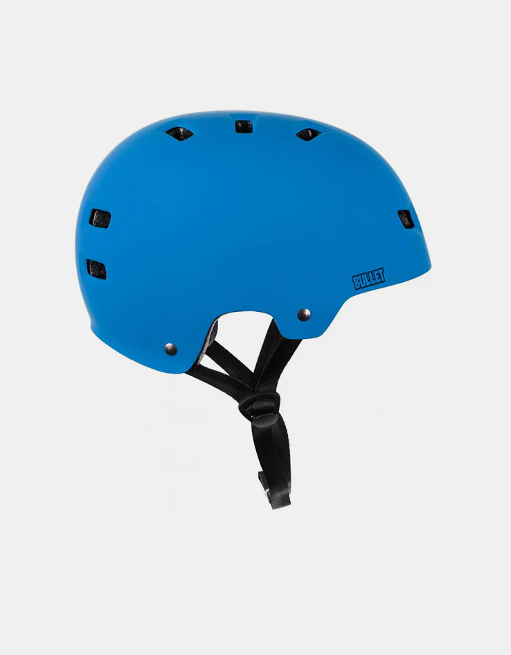 Bullet T35 Deluxe Junior Helmet - Matte Blue - Image 3