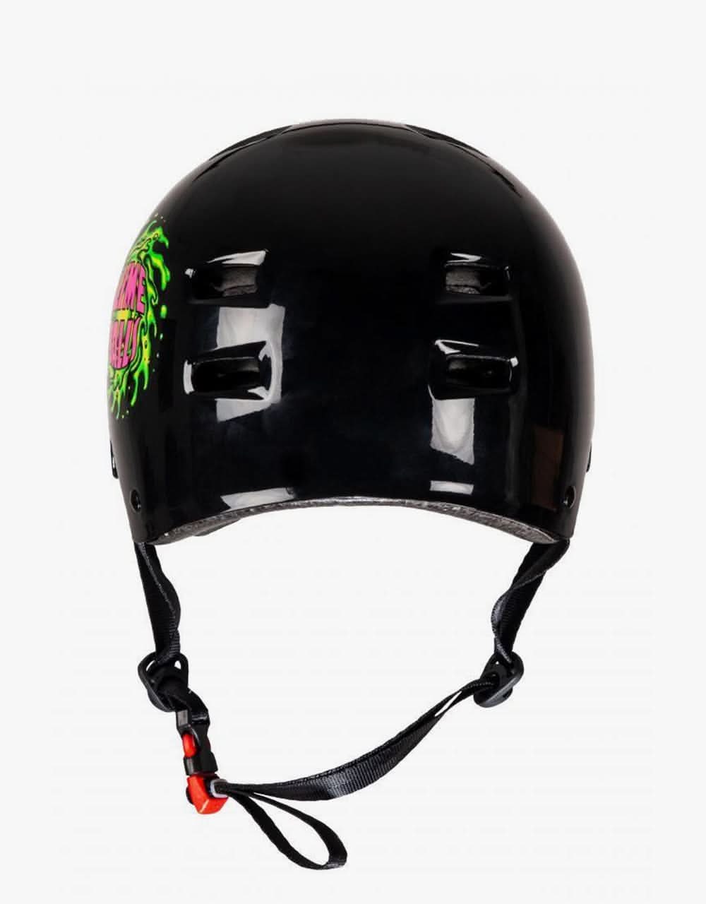 Bullet x Slime Balls Logo Junior Helmet - Gloss Black - Image 3