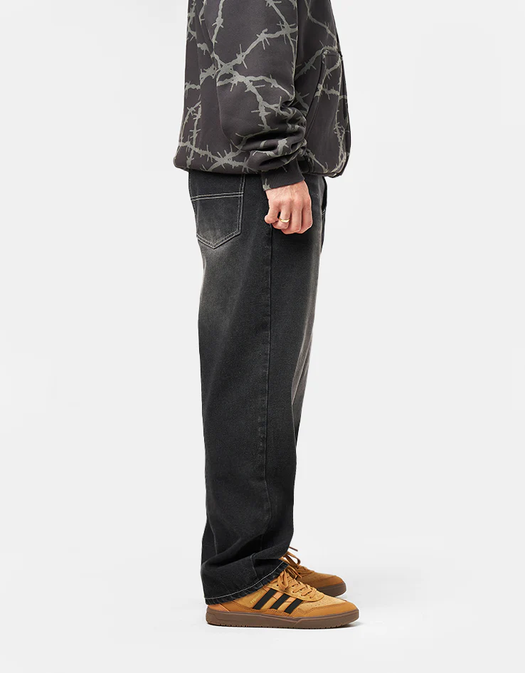 Butter Goods Ace Denim Jean - Distressed Black - Image 3