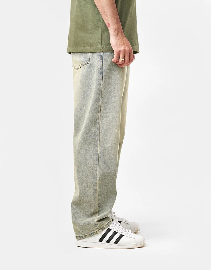 Butter Goods Ace Denim Jean - Distressed Light Blue - Image 3