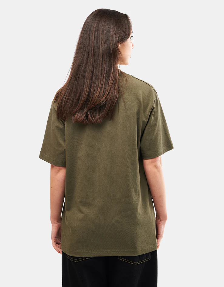 Butter Goods Alien T-Shirt - Army - Image 5