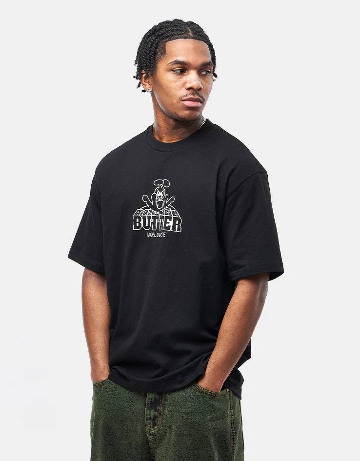 Butter Goods Alien T-Shirt - Black