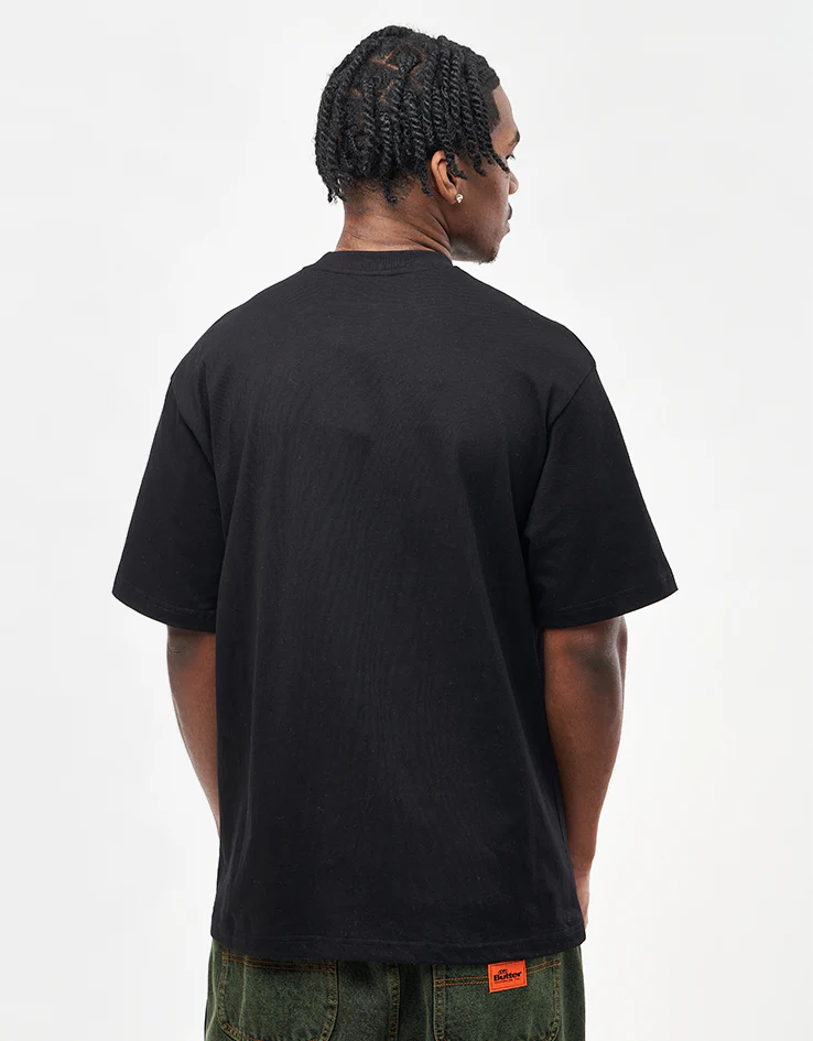 Butter Goods Alien T-Shirt - Black - Image 2