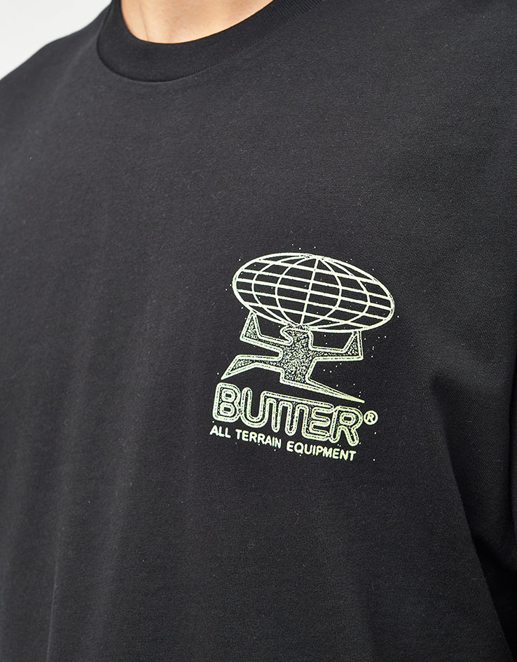 Butter Goods All Terrain Equipment T-Shirt - Black - Image 4