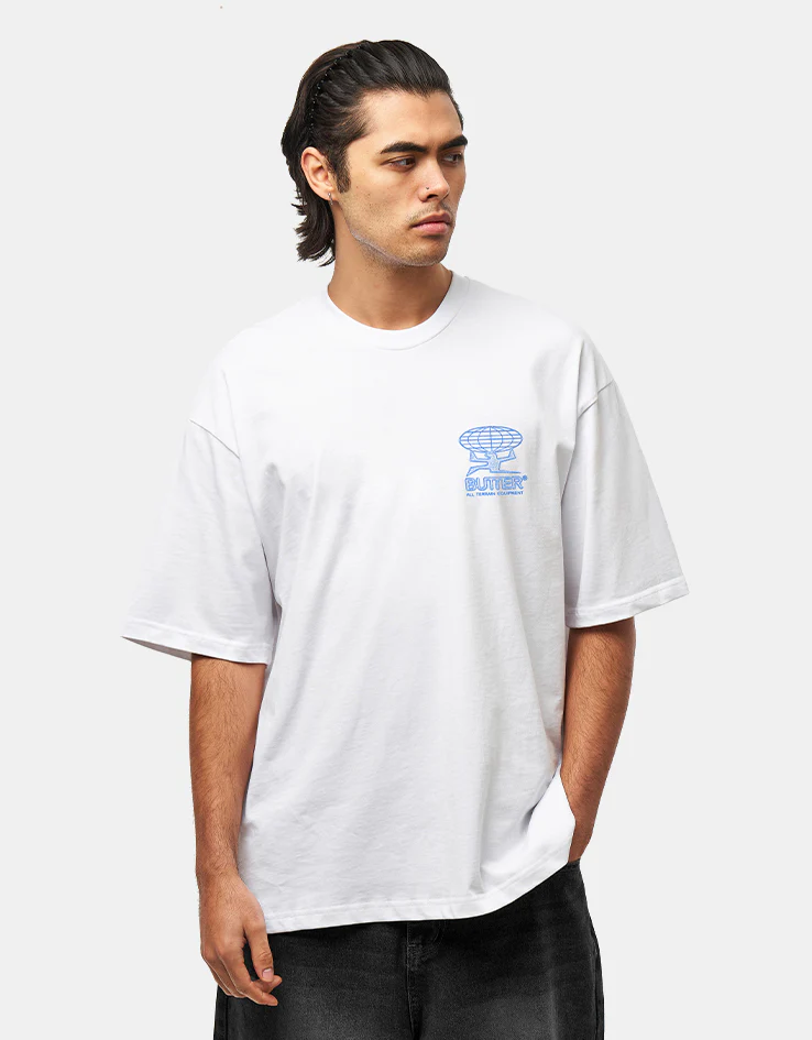 Butter Goods All Terrain Equipment T-Shirt - White - Image 2