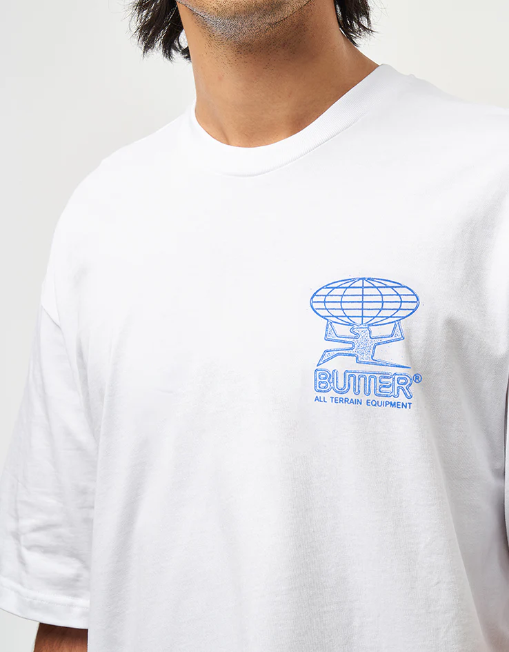Butter Goods All Terrain Equipment T-Shirt - White - Image 3