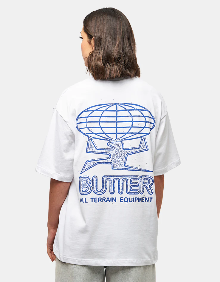 Butter Goods All Terrain Equipment T-Shirt - White - Image 4