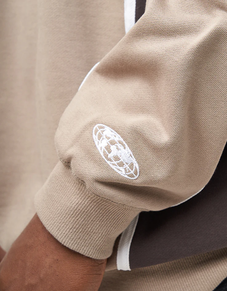 Butter Goods Aspect Crewneck - Fossil/Charcoal - Image 3
