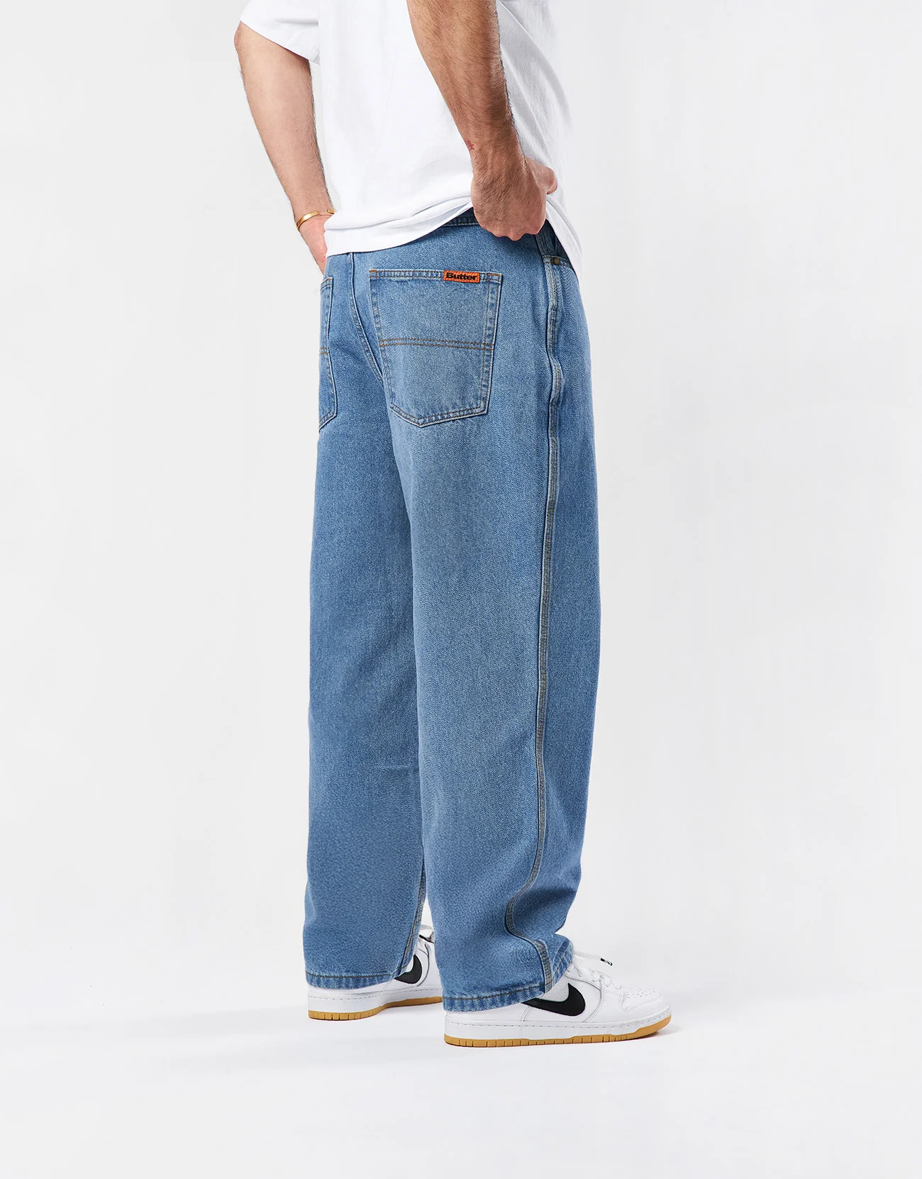 Butter Goods Baggy Denim Jean - Washed Indigo