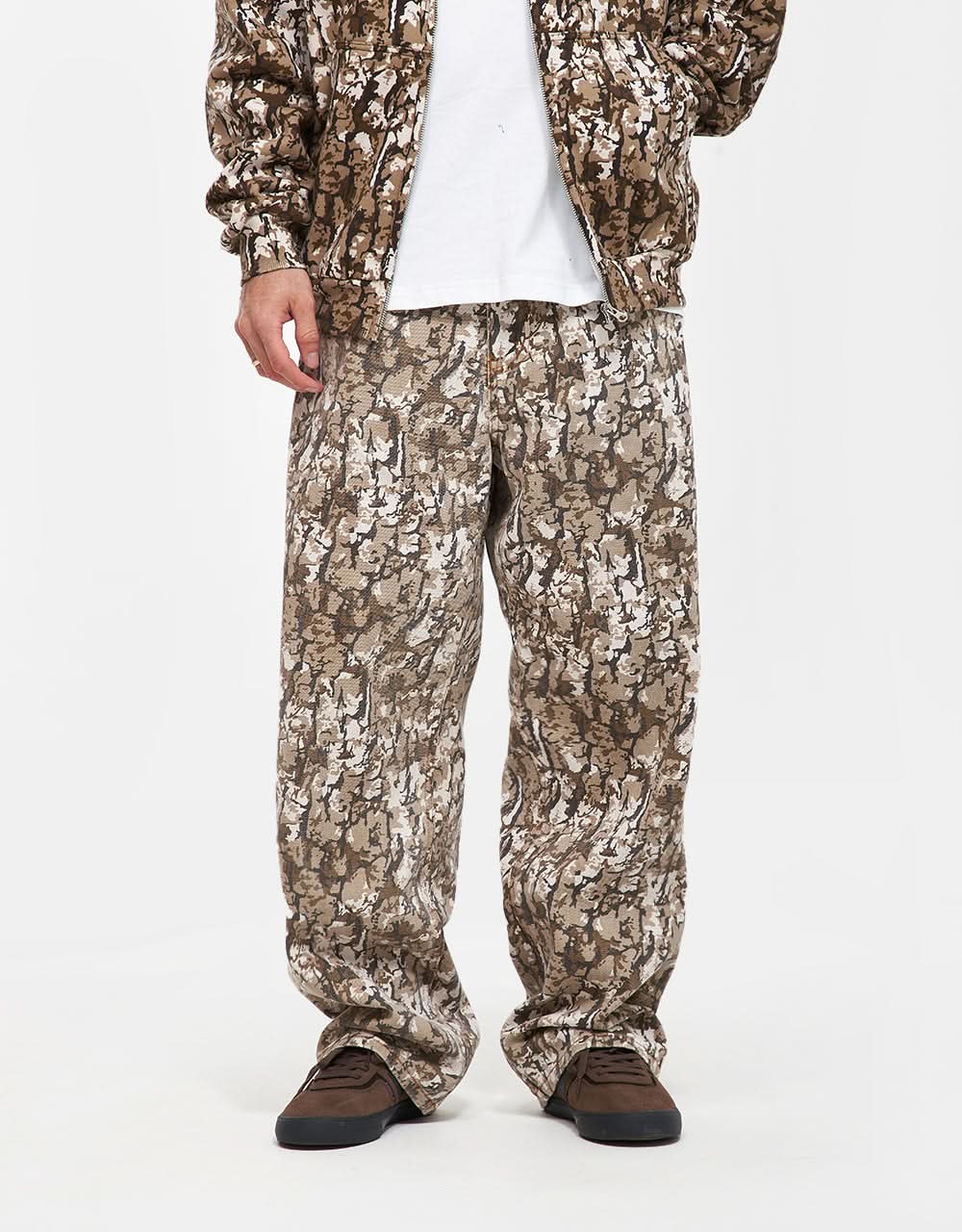 Butter Goods Bark Camo Denim Jeans - Tan - Image 7
