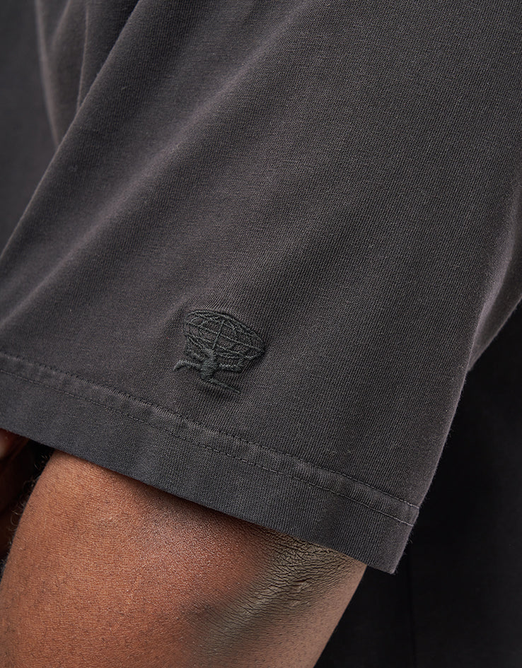 Butter Goods Basic T-Shirt - Washed Black - Image 4