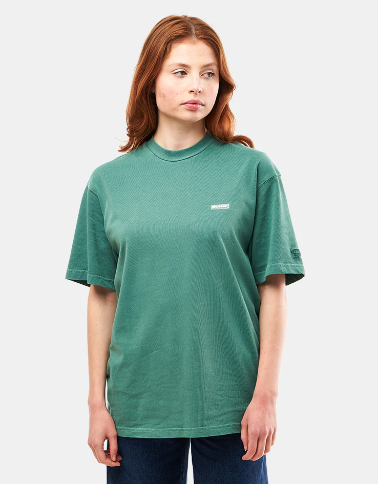Butter Goods Basic T-Shirt - Washed Forest - Image 5