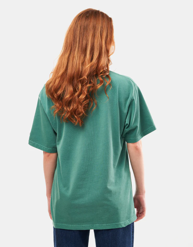 Butter Goods Basic T-Shirt - Washed Forest - Image 6