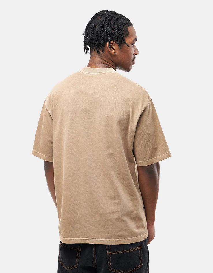 Butter Goods Basic T-Shirt - Washed Tan - Image 2