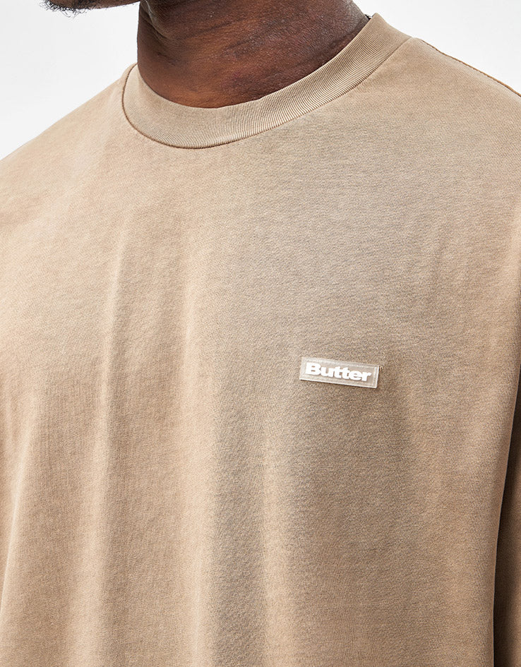 Butter Goods Basic T-Shirt - Washed Tan - Image 3