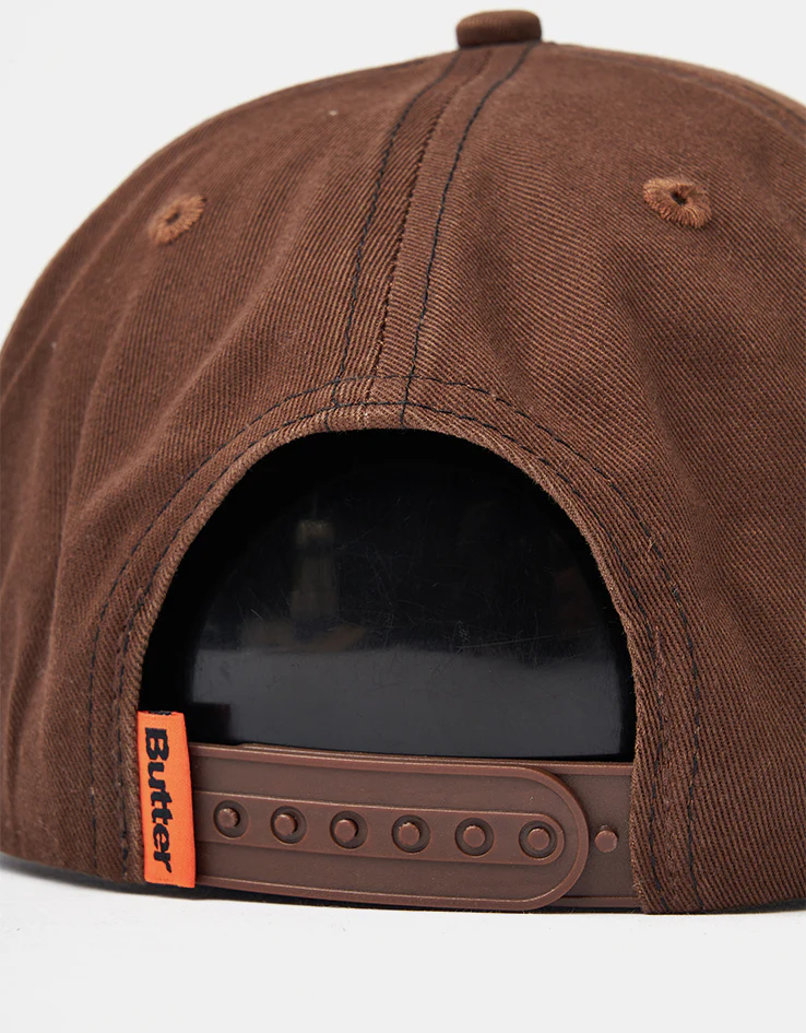 Butter Goods Blotch 6 Panel Cap - Bark - Image 3