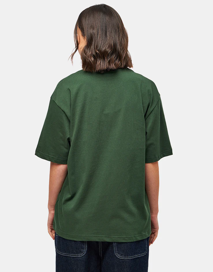 Butter Goods Blotch T-Shirt - Dark Forest - Image 5