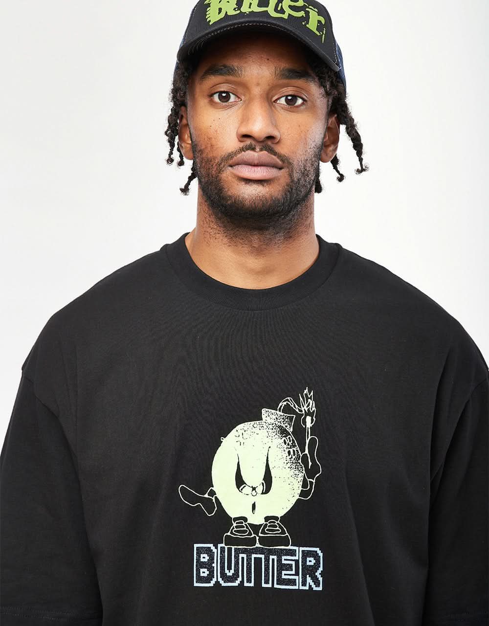 Butter Goods Bomb T-Shirt - Black - Image 3