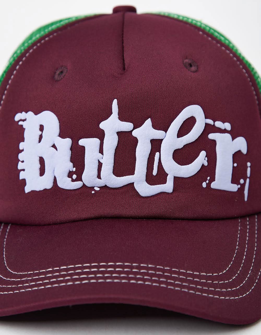 Butter Goods Breakdown Trucker Cap - Wine - Image 2