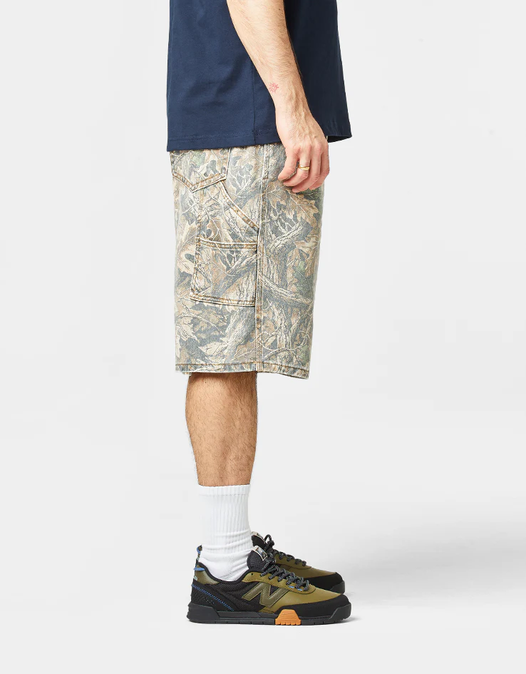 Butter Goods Carpenter Denim Shorts - Forest Camo - Image 3